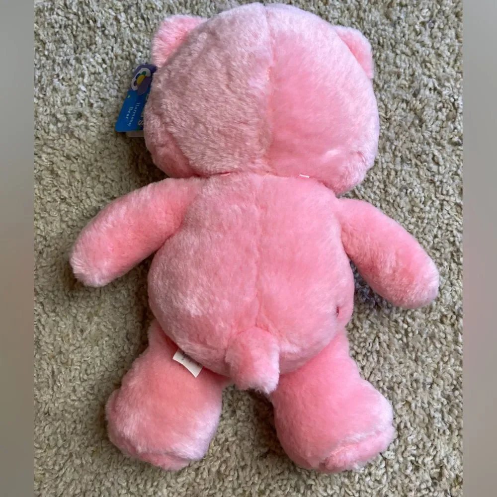 NWT VTG 2004 Care Bears 12" Cheer Bear Plush Pink Stuffed Animal - Picture 3 of 4
